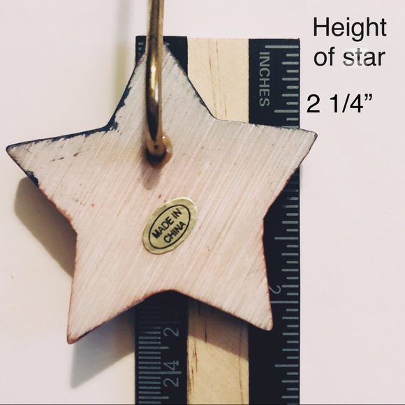 COPY - Star Shaped American Flag Shower Hooks - Picture 4 of 5